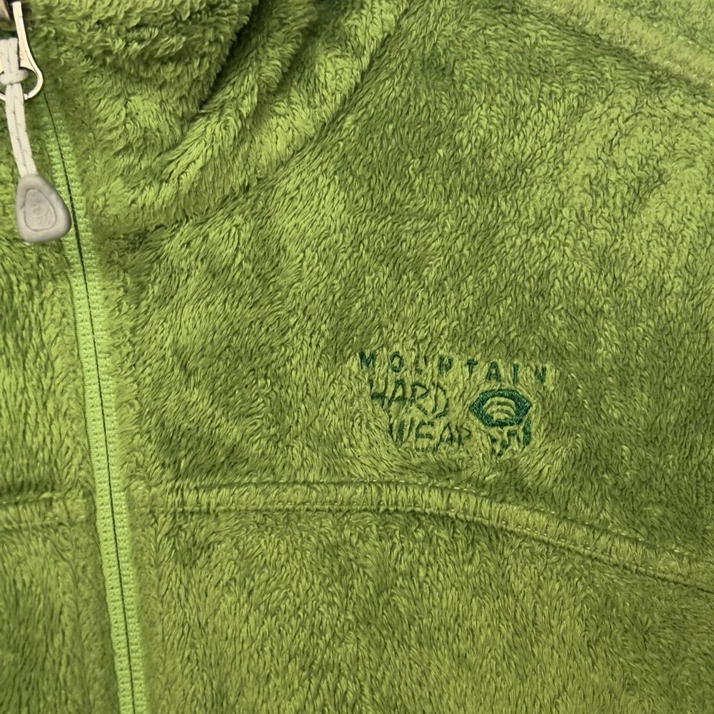 Mountain Hardwear Green Full Zip Fleece  Women's Small‎ - Picture 7 of 7